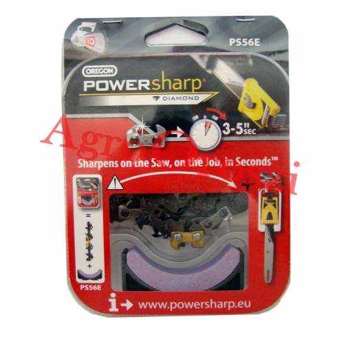 PowerSharp® lant mototfierastrau + piatra ascutit  PS56E